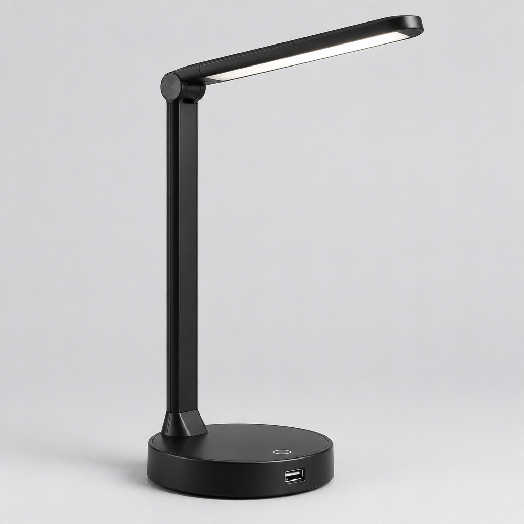 LED Desk Lamp with USB Charging