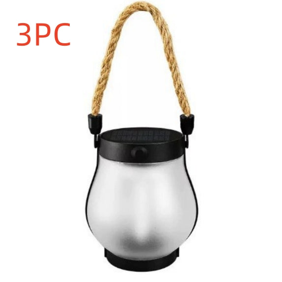 Outdoor Lighting Flickering Flame Garden Lamp