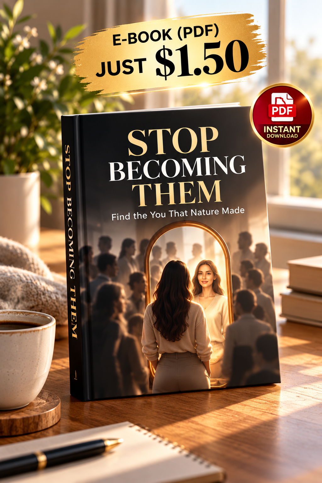 Stop Becoming Them: How to Stop Comparing Yourself & Find the You That Nature Made (E-Book)