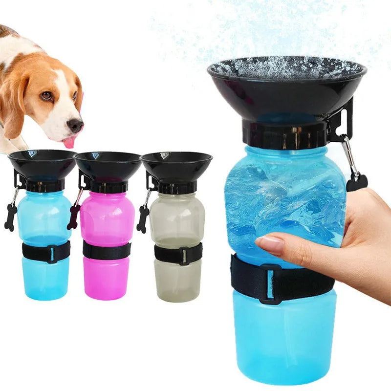 500ml Portable Dog Water Bottle – Leakproof Travel Water Bottle for Dogs