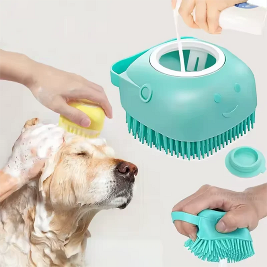 New Bath Massage Brush Bathroom Multifunctional Puppy Big Dog Cat Soft