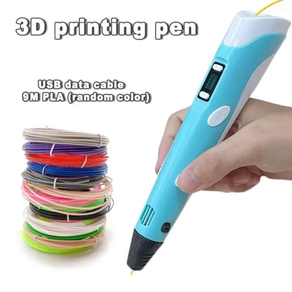 Kids 3D Pen – Creativity Studio Kit (Low-Temp & Safe)