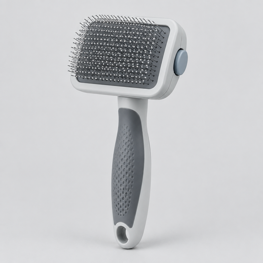 Self-Cleaning Slicker Grooming Brush