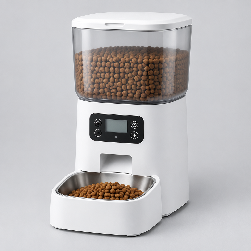 Automatic Pet Feeder 4L with Timer