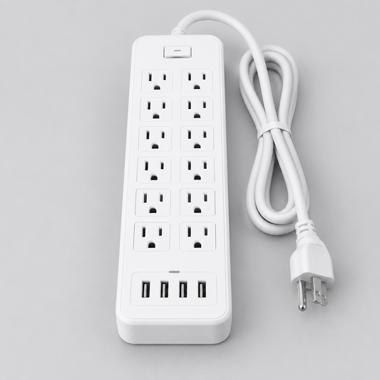 12-Outlet Surge Protector Power Strip