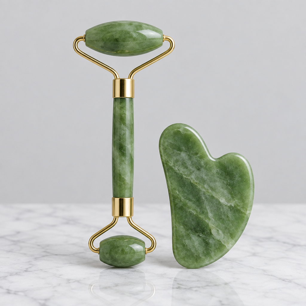 Jade Roller & Gua Sha Set
